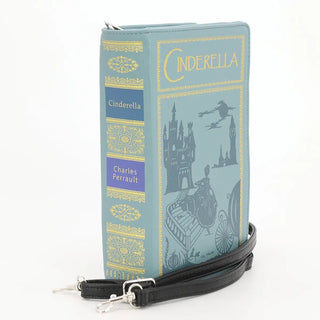 Shop Cinderella Book Clutch Bag in Vinyl - Premium Clutch Bag from Comeco INC Online now at Spoiled Brat 