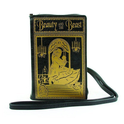 Shop Disney Beauty &amp; The Beast Book Clutch Bag - Premium Clutch Bag from Comeco INC Online now at Spoiled Brat 