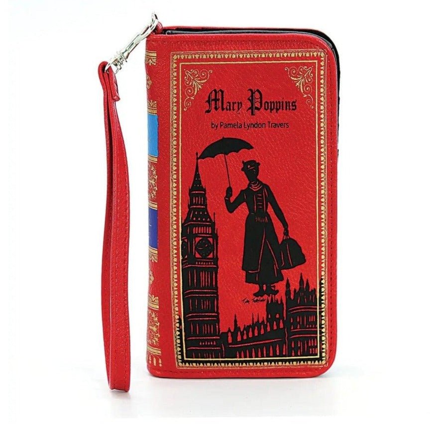 Shop Disney Mary Poppins Wallet In Vinyl - Premium Clutch Bag from Comeco INC Online now at Spoiled Brat 