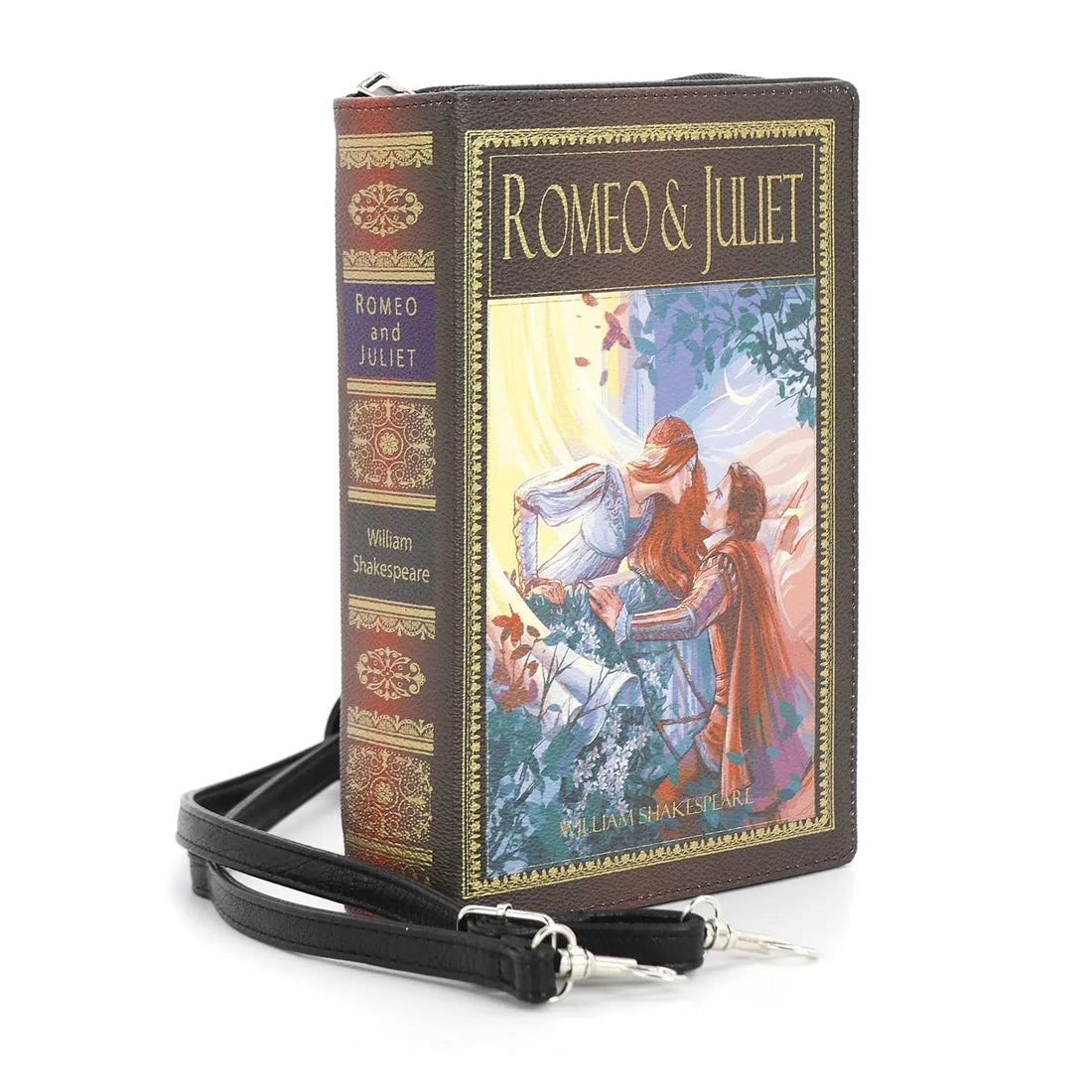 Shop Romeo and Juliet Book Clutch Bag in Vinyl - Premium Clutch Bag from Comeco INC Online now at Spoiled Brat 