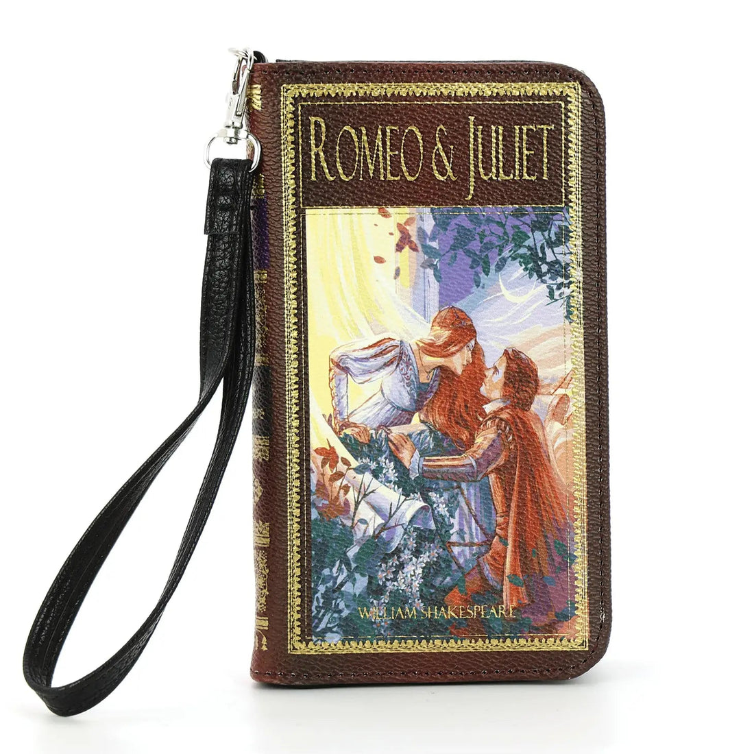 Shop Romeo and Juliet Book Wallet in Vinyl - Premium Clutch Bag from Comeco INC Online now at Spoiled Brat 