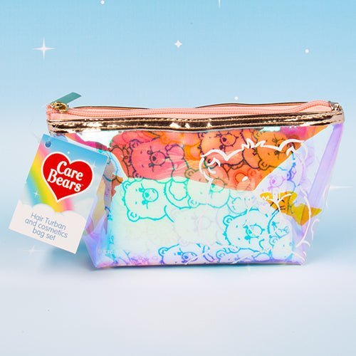 Shop Fizz Creations Care Bears Hair Turban &amp; Cosmetics Bag Set - Premium Scarf from Fizz Creations Online now at Spoiled Brat 