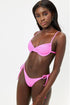 Shop Frankies Bikinis Maggie Underwire Glitter Bikini Top in Cosmos - Premium Bikini Top from Frankies Bikinis Online now at Spoiled Brat 