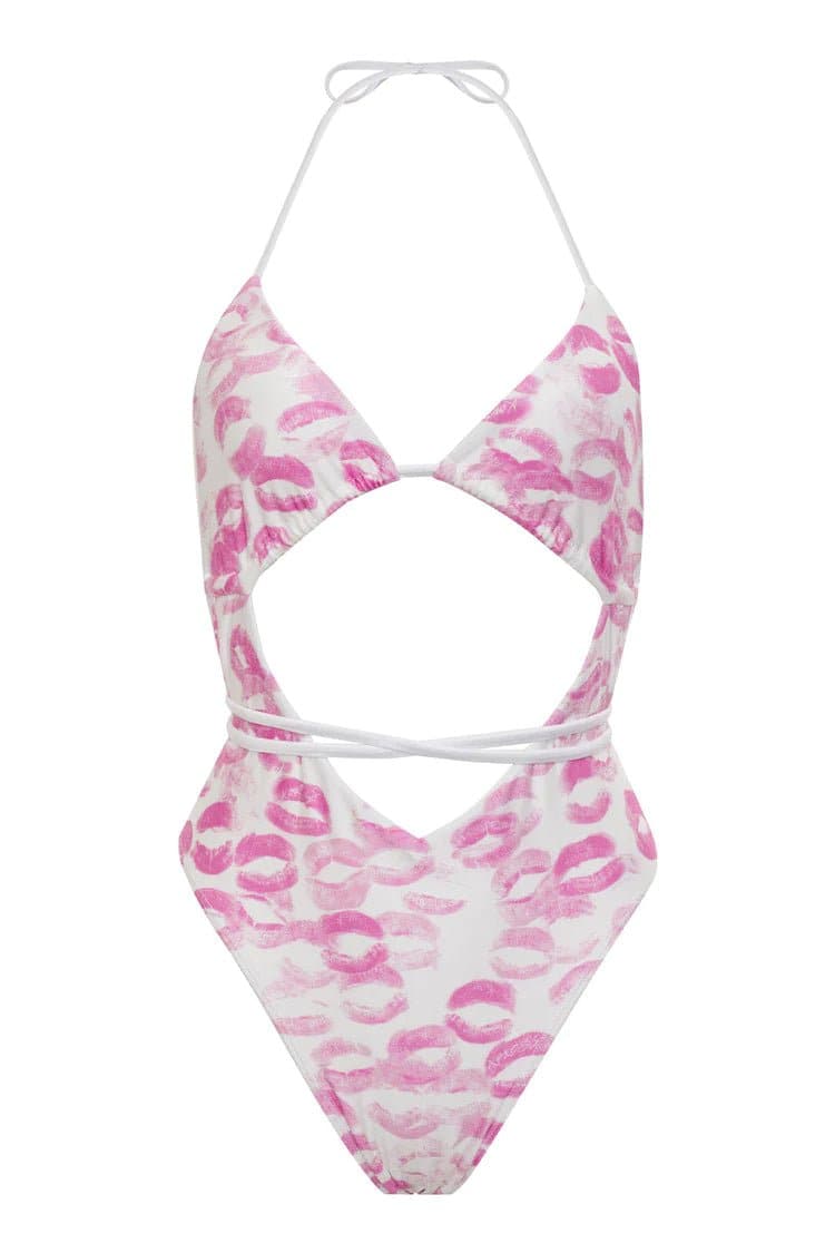 Shop Frankies Bikinis Frankies Bikinis x SYDNEY SWEENEY Gemma Wrap One Piece Swimsuit Swimsuit for women – premium loungewear and festival fashion at Spoiled Brat