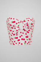 Frankies Bikinis x SYDNEY SWEENEY Rocky Strapless Bikini Top by Frankies Bikinis – Swimsuit – White | Spoiled Brat UK