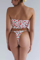 Shop Frankies Bikinis Frankies Bikinis x SYDNEY SWEENEY Rocky Strapless Bikini Top Swimsuit for women – premium loungewear and festival fashion at Spoiled Brat