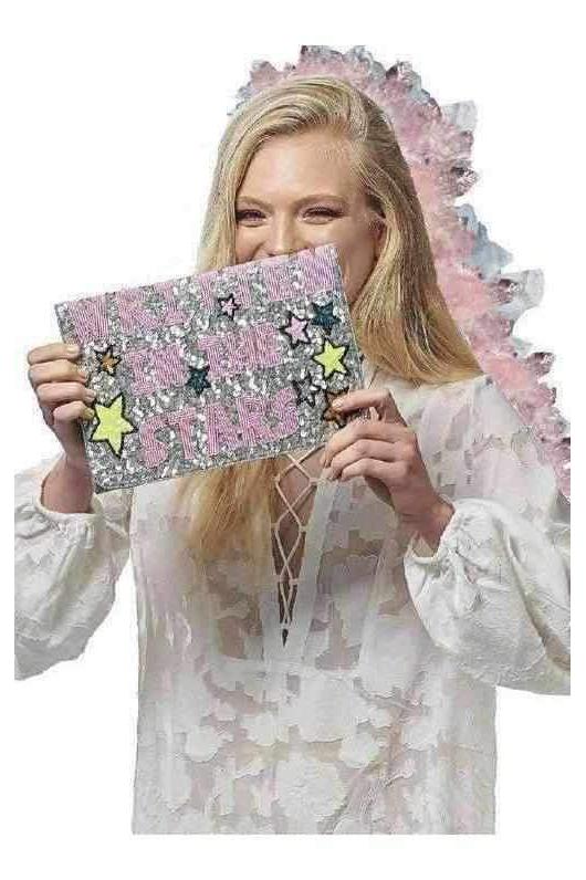 Shop From St Xavier From St. Xavier Star Clutch Bag Clutch Bag for women – premium loungewear and festival fashion at Spoiled Brat