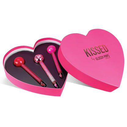 Shop Glossy Pops Kissed Heart Gift Set - Premium Lip Gloss from Glossy Pops Online now at Spoiled Brat 