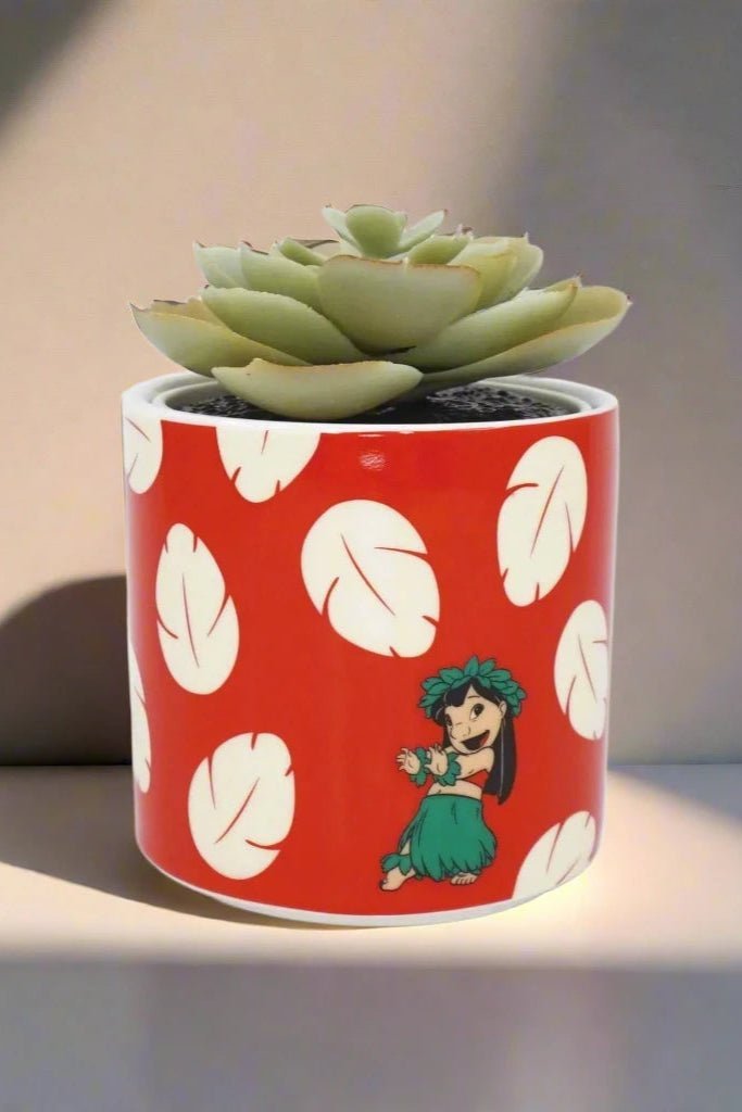 Shop Half Moon Bay Disney Lilo & Stitch Faux Plant Pot Planter for women – premium loungewear and festival fashion at Spoiled Brat