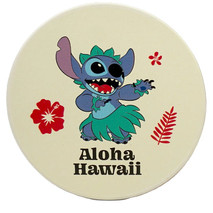 Shop Disney Lilo &amp; Stitch Set of 2 Ceramic Coasters - Premium Coasters from Half Moon Bay Online now at Spoiled Brat 