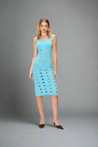 House of Sunny Canopy Knit Midi Dress Midi Dress by House of Sunny as seen on celebrities