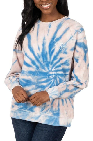 Shop Ivory Ella Cotton Candy Tie Dye Crew Neck Sweater - Spoiled Brat  Online