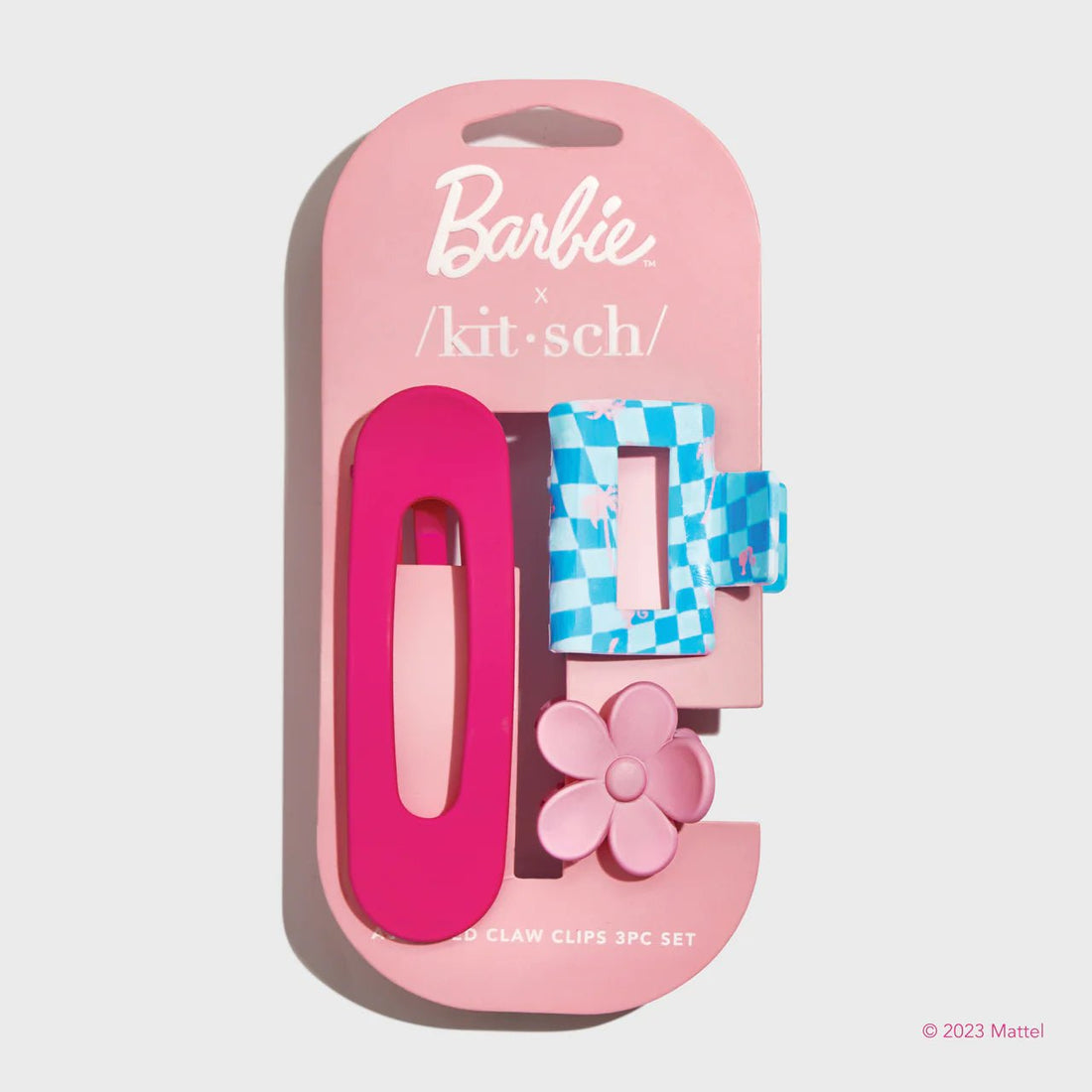 Shop Barbie x Kitsch Assorted Claw Clip Set - Premium Hair Band from Kitsch Online now at Spoiled Brat 
