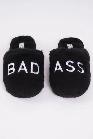 Shop LA Trading Co Bel Air Bad Ass Slippers as seen on Catherine Tyldesley - Spoiled Brat  Online