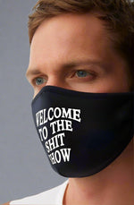 Shop LA Trading Company LA Trading Company Welcome to The Sh*t Show Reusable Face Mask online at Spoiled Brat