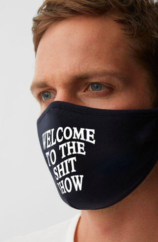 Shop LA Trading Company Welcome to The Sh*t Show Reusable Face Mask - Spoiled Brat  Online