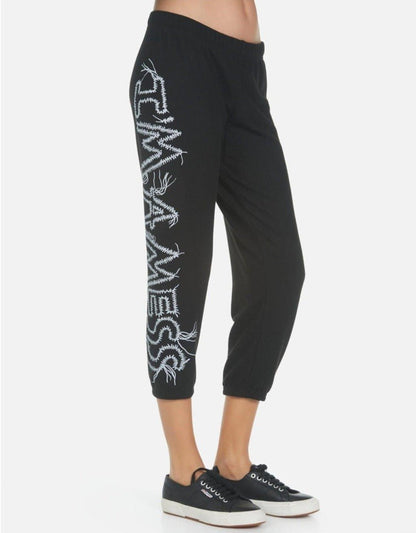 Shop Lauren Moshi Alana Im A Mess Sweatpants - Premium Sweatpants from Lauren Moshi Online now at Spoiled Brat 