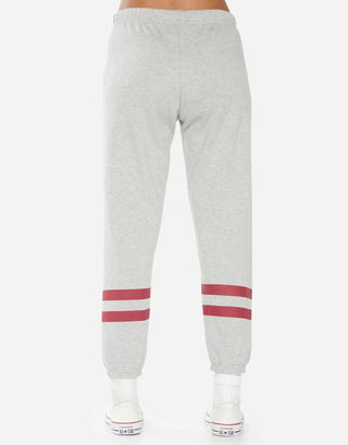 Shop Lauren Moshi Alana Mushroom Happyface Sweatpants - Premium Joggers from Lauren Moshi Online now at Spoiled Brat 