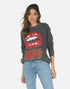 Shop Lauren Moshi Anela KISS Music Band Sweater - Premium Sweater from Lauren Moshi Online now at Spoiled Brat 