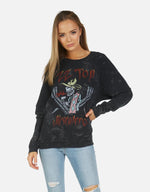 Shop Lauren Moshi Lauren Moshi Anela ZZ Top Band Sweater online at Spoiled Brat