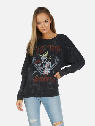 Shop Lauren Moshi Anela ZZ Top Band Sweater - Spoiled Brat  Online