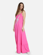 Lauren Moshi Beatrix Scribble Lightning Maxi Dress Maxi Dress by Lauren Moshi as seen on celebrities