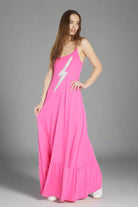 Lauren Moshi Beatrix Scribble Lightning Maxi Dress Maxi Dress by Lauren Moshi as seen on celebrities