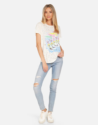 Shop Lauren Moshi Bess The GO-GO's Vacation Tour T-Shirt - Premium T-Shirt from Lauren Moshi Online now at Spoiled Brat 