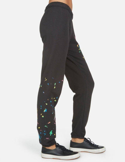 Shop Lauren Moshi Brynn Watercolor Eye Sweatpants - Premium Joggers from Lauren Moshi Online now at Spoiled Brat 