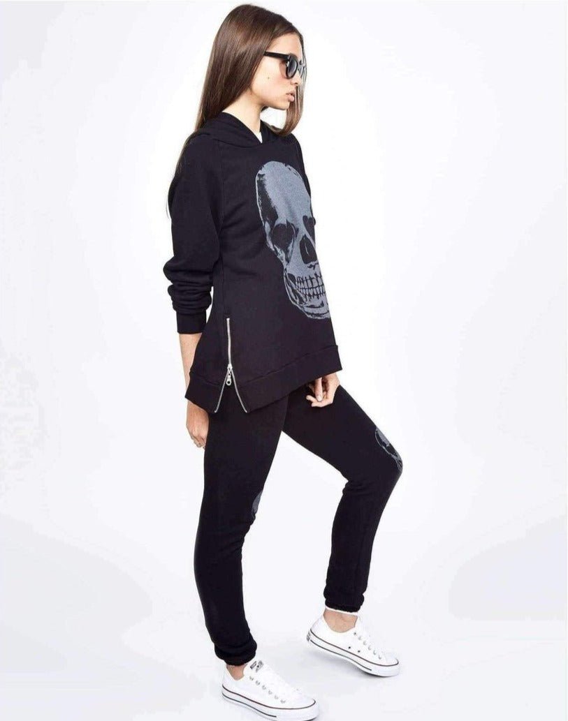Lauren Moshi Corbin Heart Eye Skull Pullover - Spoiled Brat