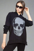 Lauren Moshi Corbin Heart Eye Skull Pullover - Spoiled Brat