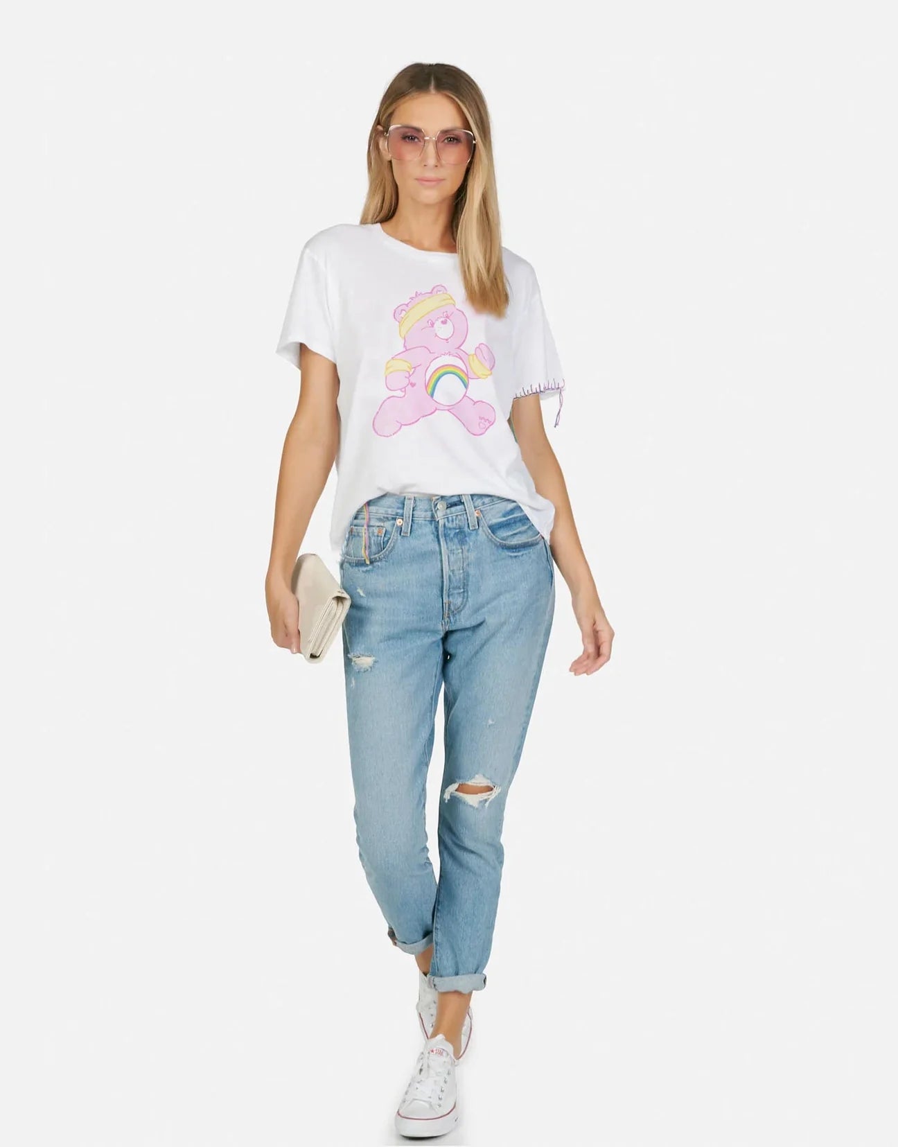 Shop Lauren Moshi Croft X Care Bears T-Shirt - Premium T-Shirt from Lauren Moshi Online now at Spoiled Brat 