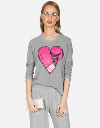 Shop Lauren Moshi Everly X Pink Boxing Glove Sweater - Spoiled Brat  Online
