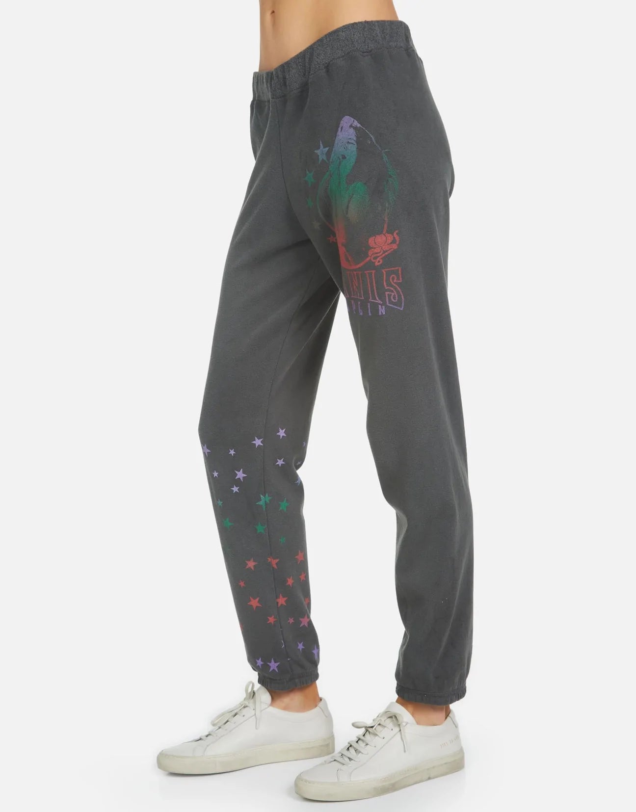 Shop Lauren Moshi Gia Janis Joplin Jogger Pants - Premium Jogging Pants from Lauren Moshi Online now at Spoiled Brat 