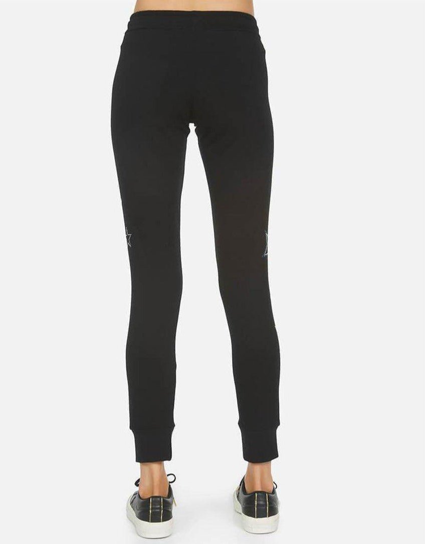 Shop Lauren Moshi Jess Crystal Stars Joggers - Premium Jogging Pants from Lauren Moshi Online now at Spoiled Brat 