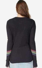 Lauren Moshi Mckinley Neon Signs Thermal Top Long Sleeved Top by Lauren Moshi as seen on celebrities