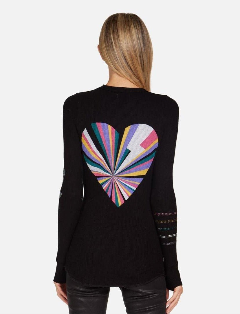 Lauren Moshi McKinley Rays of Love Thermal Top - Spoiled Brat