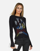 Lauren Moshi McKinley X Vintage Aerosmith Thermal Top - Spoiled Brat