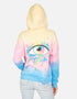Shop Lauren Moshi Melanie Watercolour Eye Hooded Pullover - Premium Pullover from Lauren Moshi Online now at Spoiled Brat 