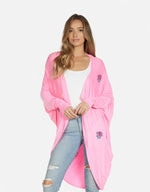 Shop Lauren Moshi Lauren Moshi Ramona Crystal Roses Wrap Cardigan online at Spoiled Brat