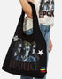Shop Lauren Moshi Taylor The Police Band Tote Bag - Premium Tote Bag from Lauren Moshi Online now at Spoiled Brat 