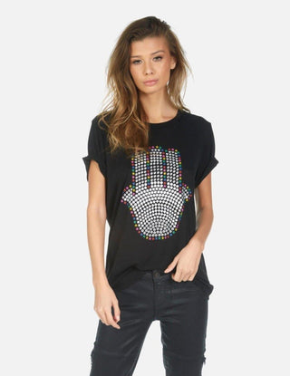 Shop Lauren Moshi Wolf Hamsa Elements T-Shirt - Spoiled Brat  Online
