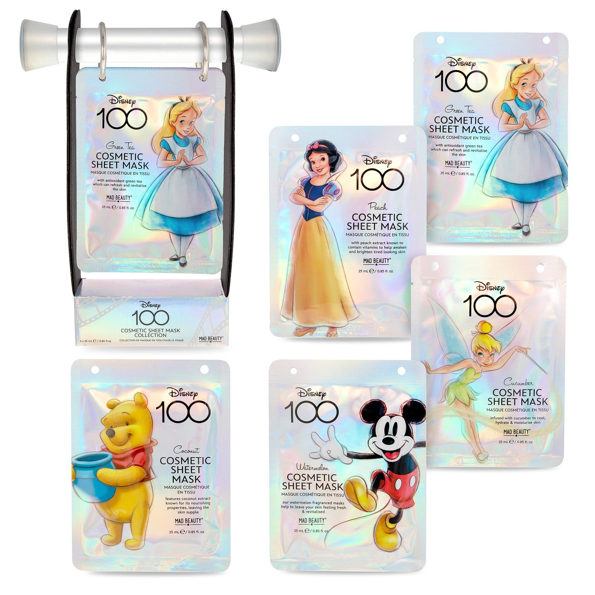 Shop Disney 100 Face Mask Collection - Premium Face Mask from Mad Beauty Online now at Spoiled Brat 