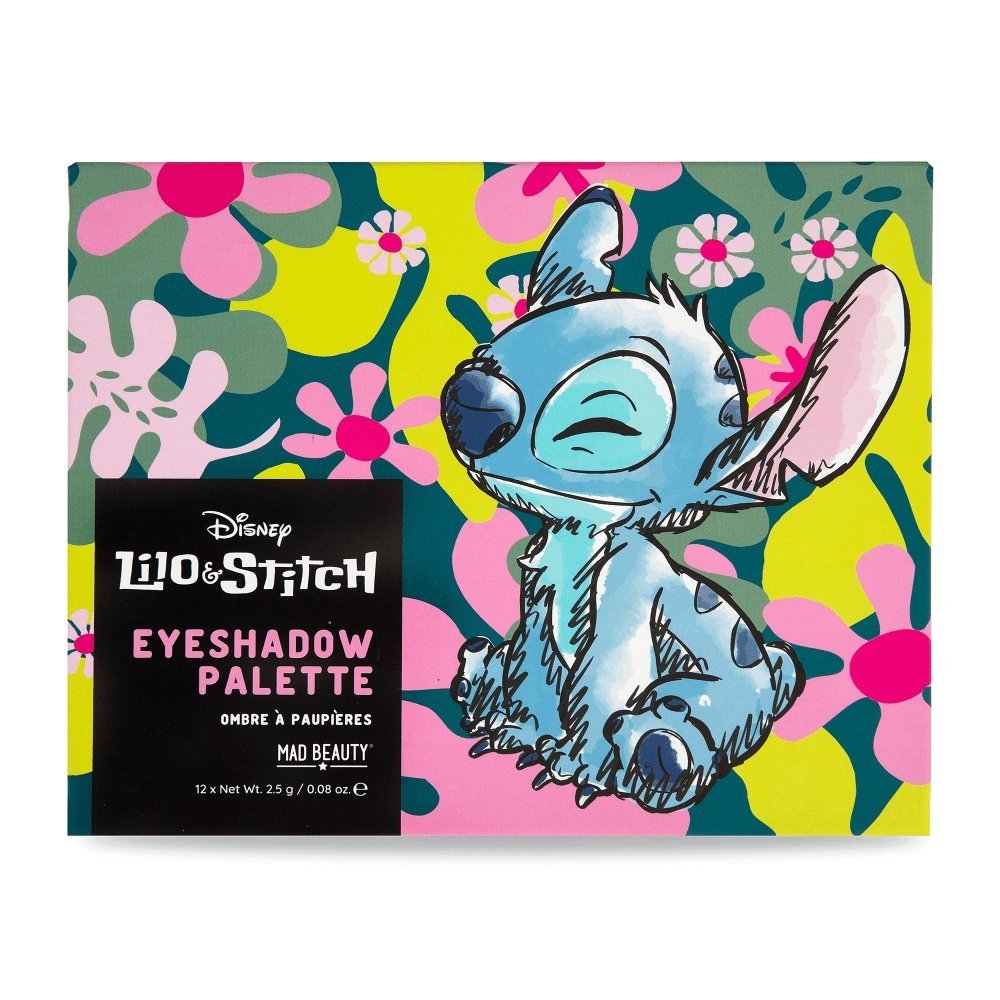 Shop Disney Lilo &amp; Stitch Eyeshadow Palette - Premium Eyeshadow from Mad Beauty Online now at Spoiled Brat 