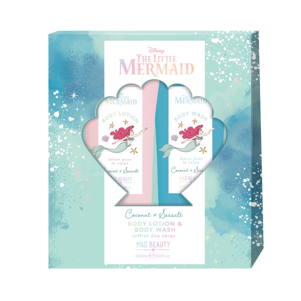 Shop Disney Little Mermaid Bath And Body Gift Set - Premium Soap from Mad Beauty Online now at Spoiled Brat 
