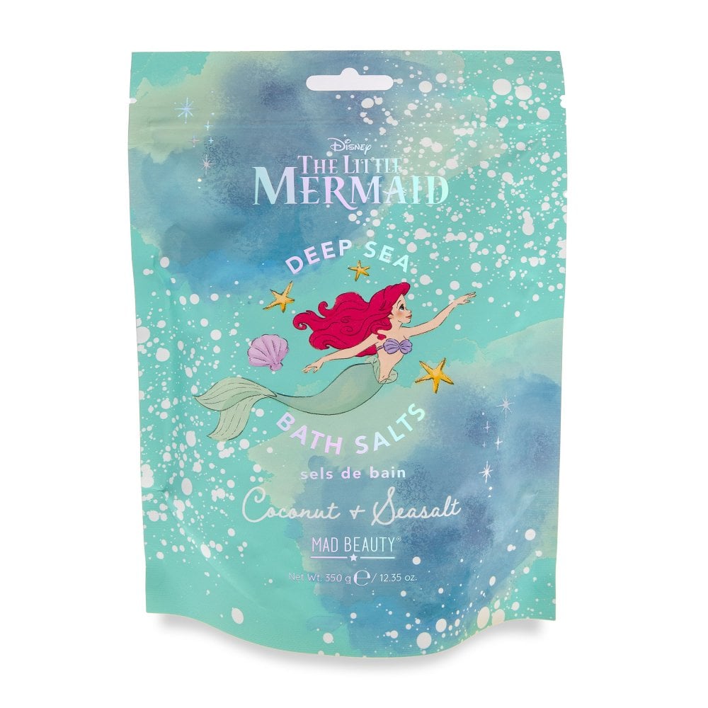 Shop Disney Little Mermaid Bath Salts - Premium Bath Bombs from Mad Beauty Online now at Spoiled Brat 
