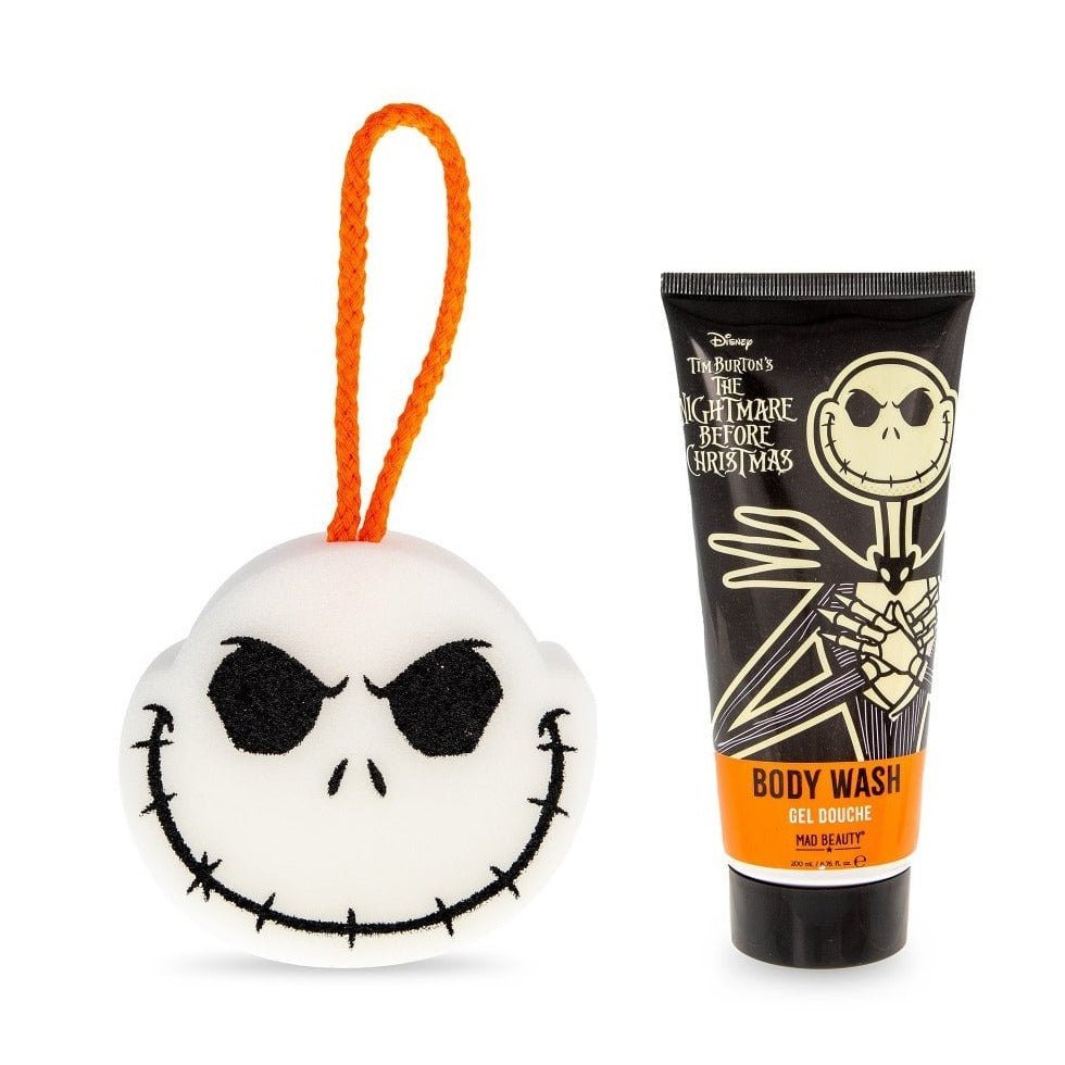 Shop Disney Nightmare Before Christmas Body Wash &amp; Sponge Set - Premium Beauty Product from Mad Beauty Online now at Spoiled Brat 