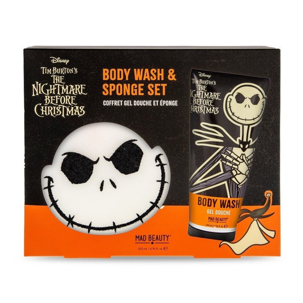 Shop Disney Nightmare Before Christmas Body Wash &amp; Sponge Set - Premium Beauty Product from Mad Beauty Online now at Spoiled Brat 