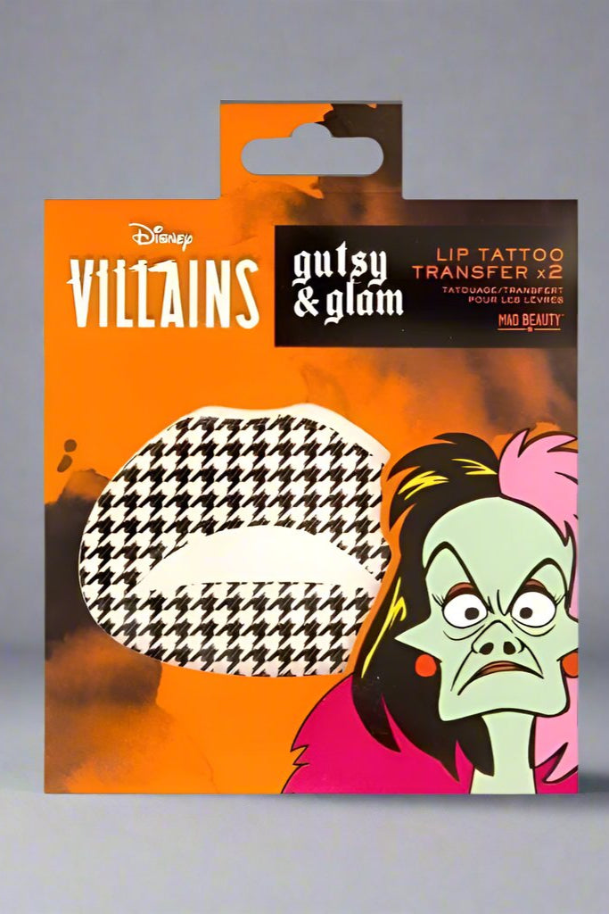 Shop Mad Beauty Disney Pop Villains Lip Tattoo Transfer online at Spoiled Brat