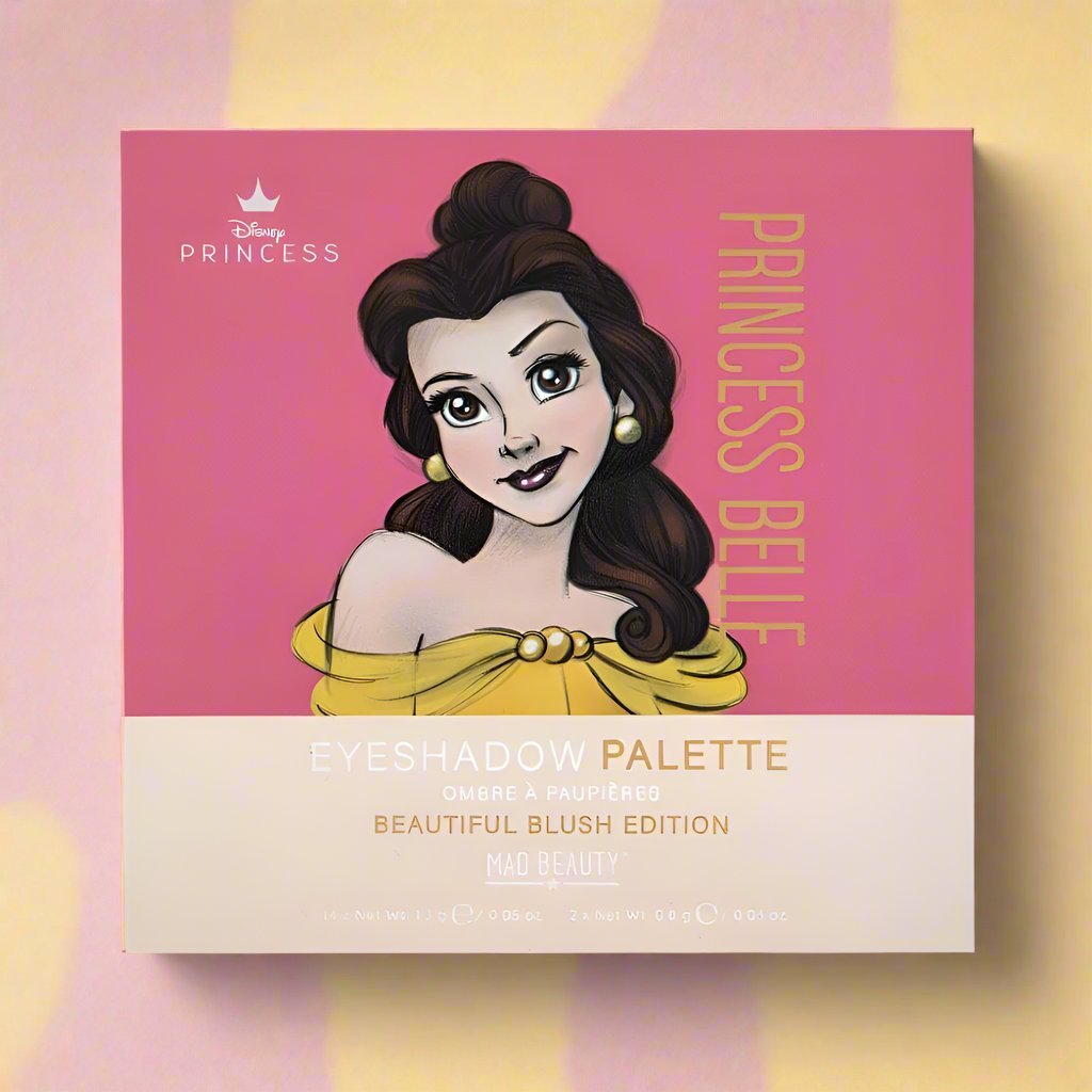 Shop Mad Beauty Disney Pure Princess Belle Eye Shadow Palette Eyeshadow for women – premium loungewear and festival fashion at Spoiled Brat